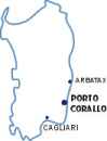 Porto Corallo costa sud orientale sarda 